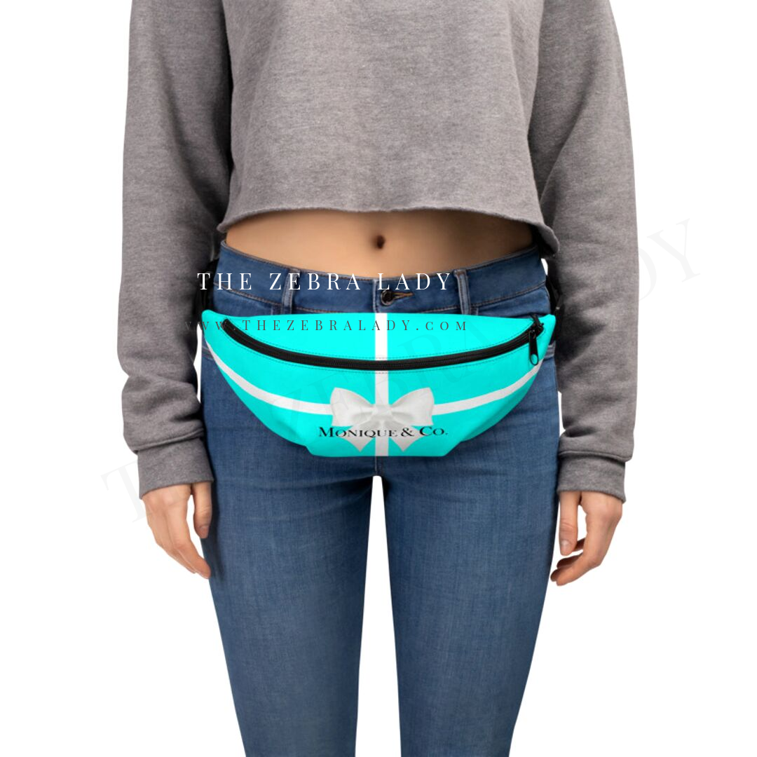 Personalize Breakfast at Tiffany's Fanny Pack Bum Bag
