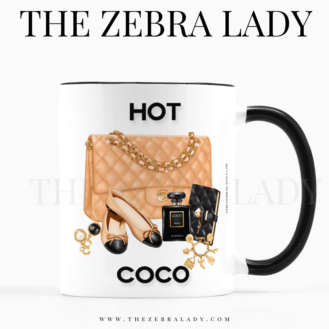 coco chanel coffee mug