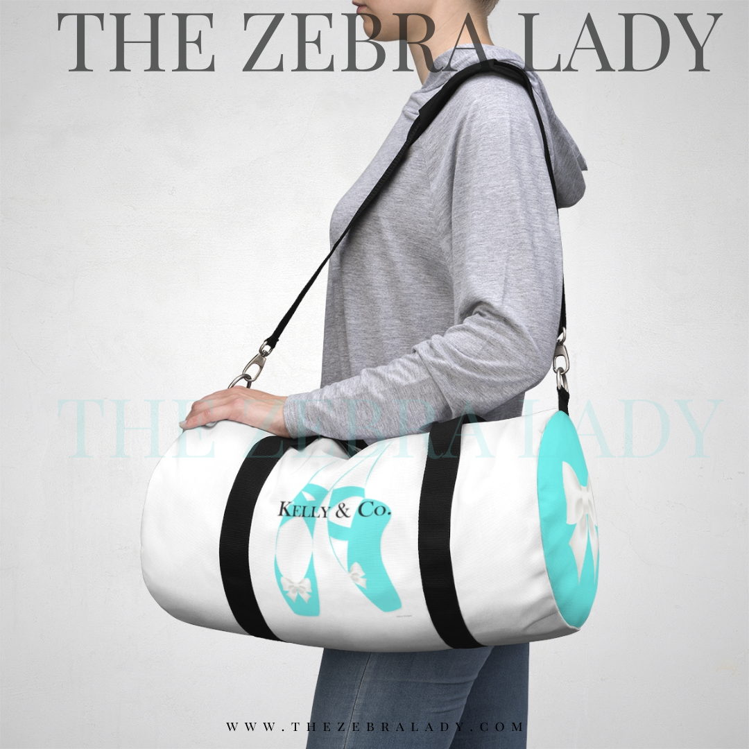 Breakfast at Tiffany's Ballet Pointe Shoes Duffle Bag