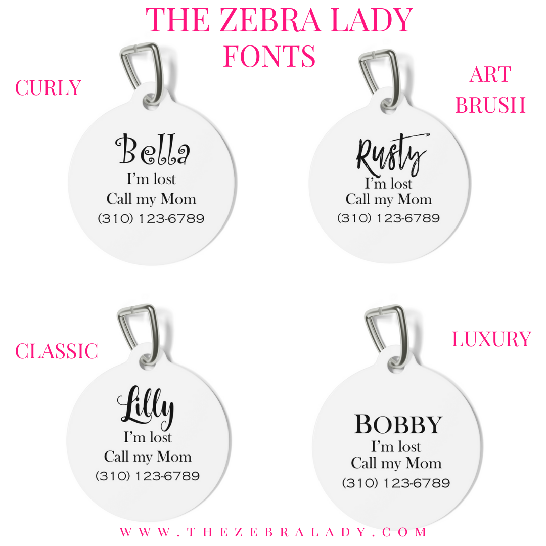 Zen Mandala Pet ID Tag Double Sided - PersonalizedZen Mandala Pet ID Tag Double Sided - Personalized