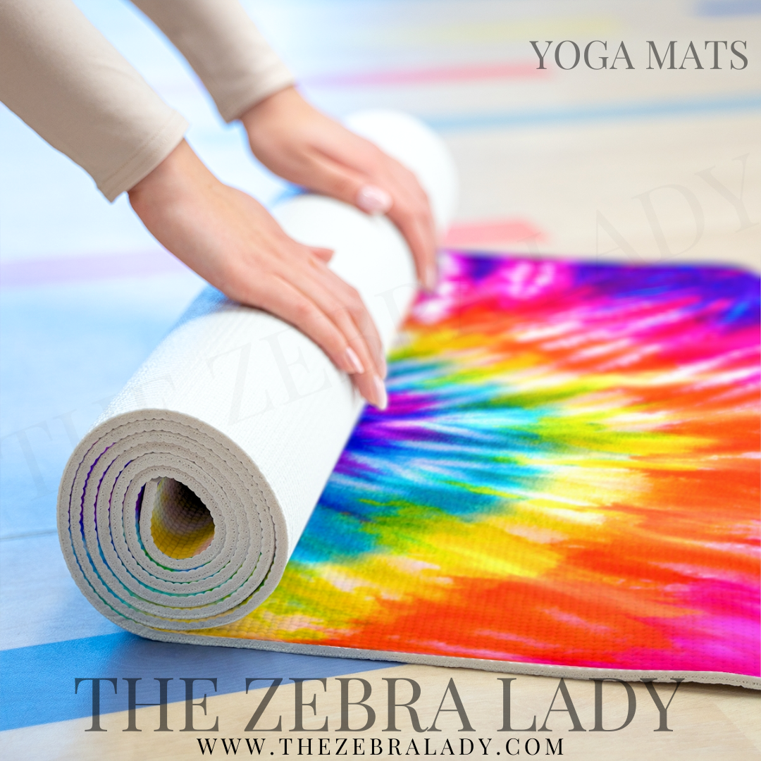 Tie Dye Hippy Chic Yoga Mat