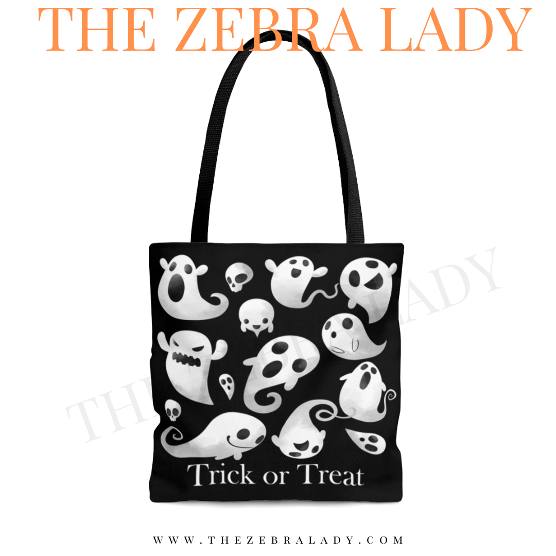 Ghosts Trick or Treat Bag 