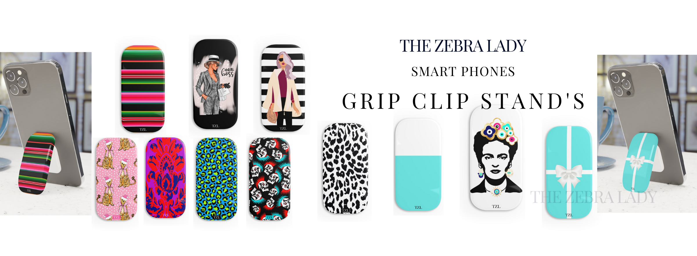 phone grip clip stand banner  The Zebra lady     banner (1).png