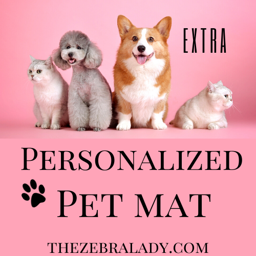 Need Pet Mat Personalized