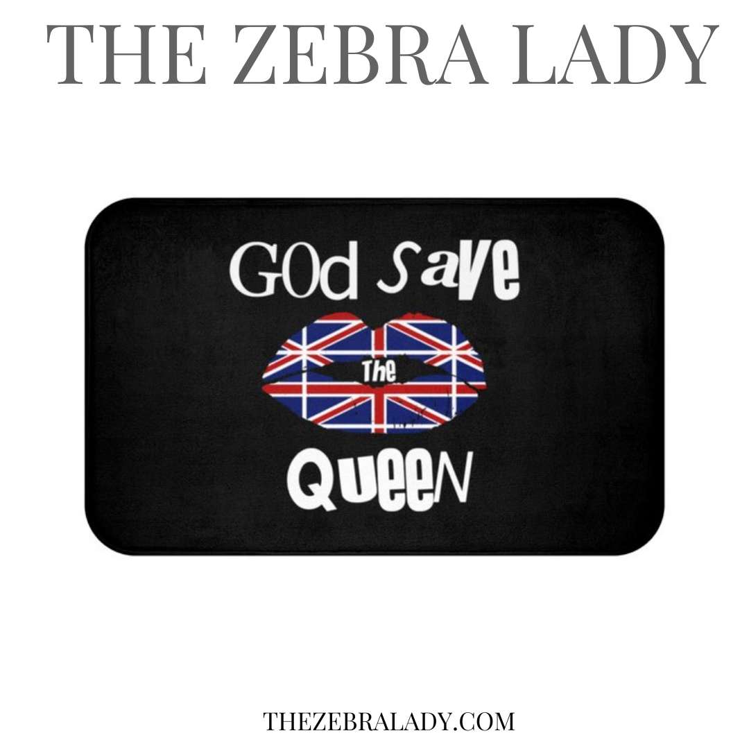 Union Jack Brick Map Bath Mat — THE ZEBRA LADY