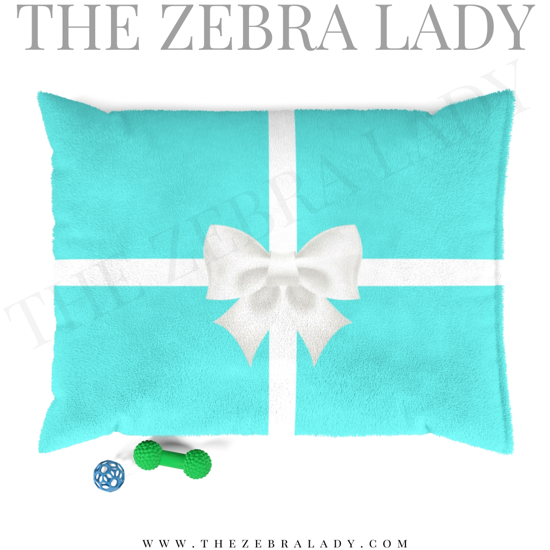 Breakfast at Tiffany's Rectangle Pet Bed