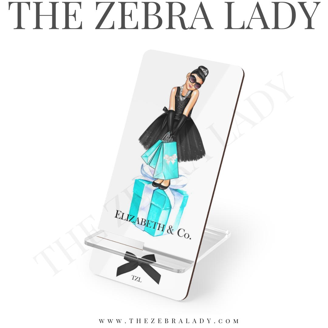 Little Audrey Girl Shopping Smartphone Stand