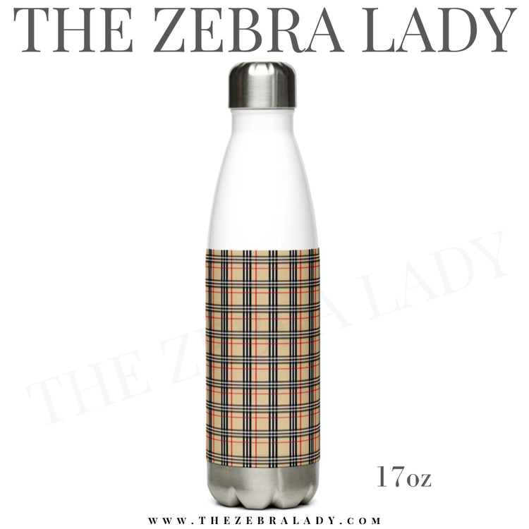 17 oz Insulated Bottles — THE ZEBRA LADY