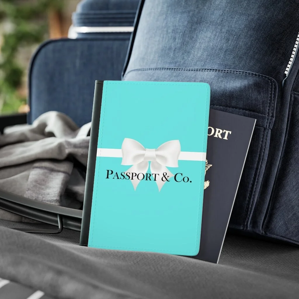 Passport & Co Breakfast at Tiffany's Passport Cover