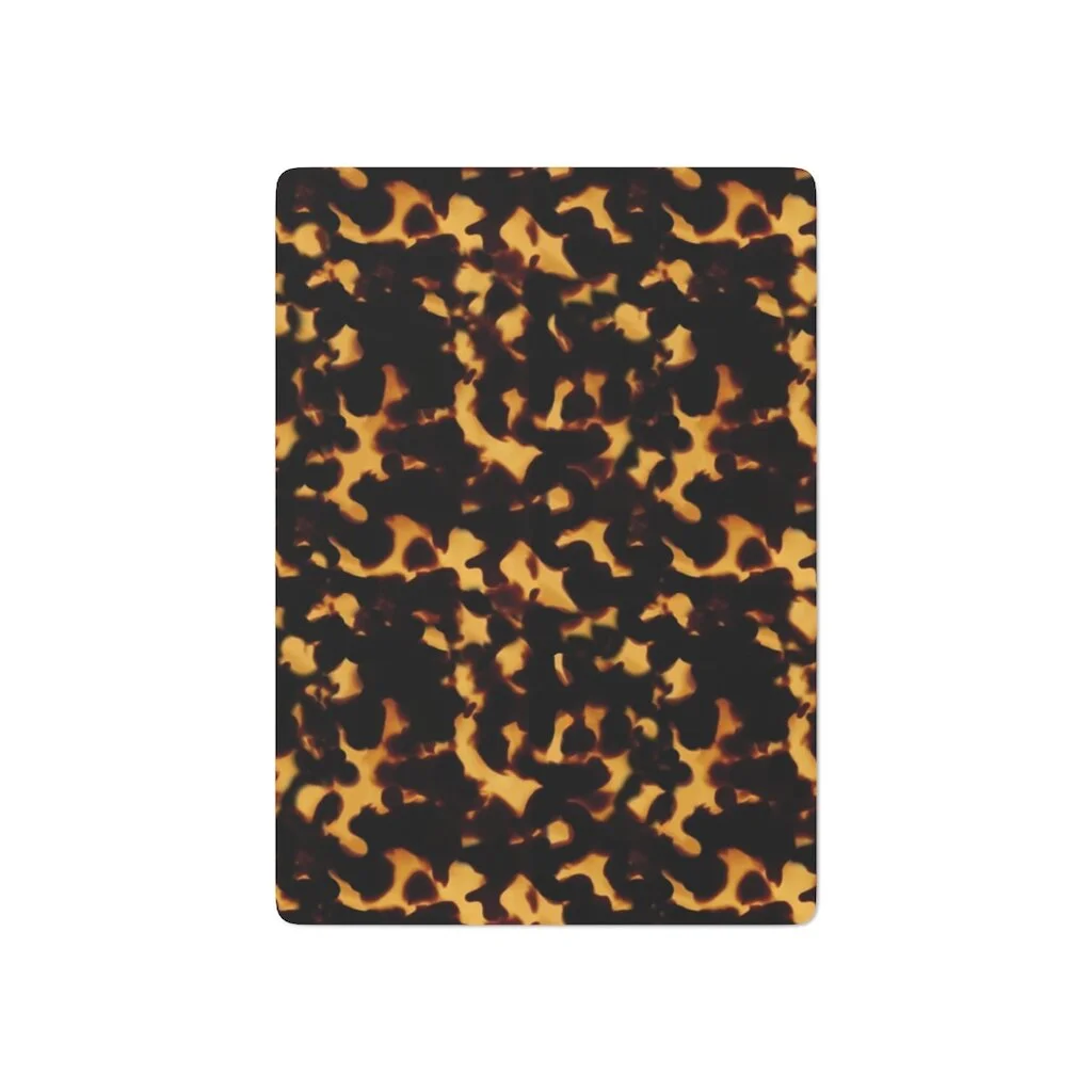 Tortoiseshell Playing Cards