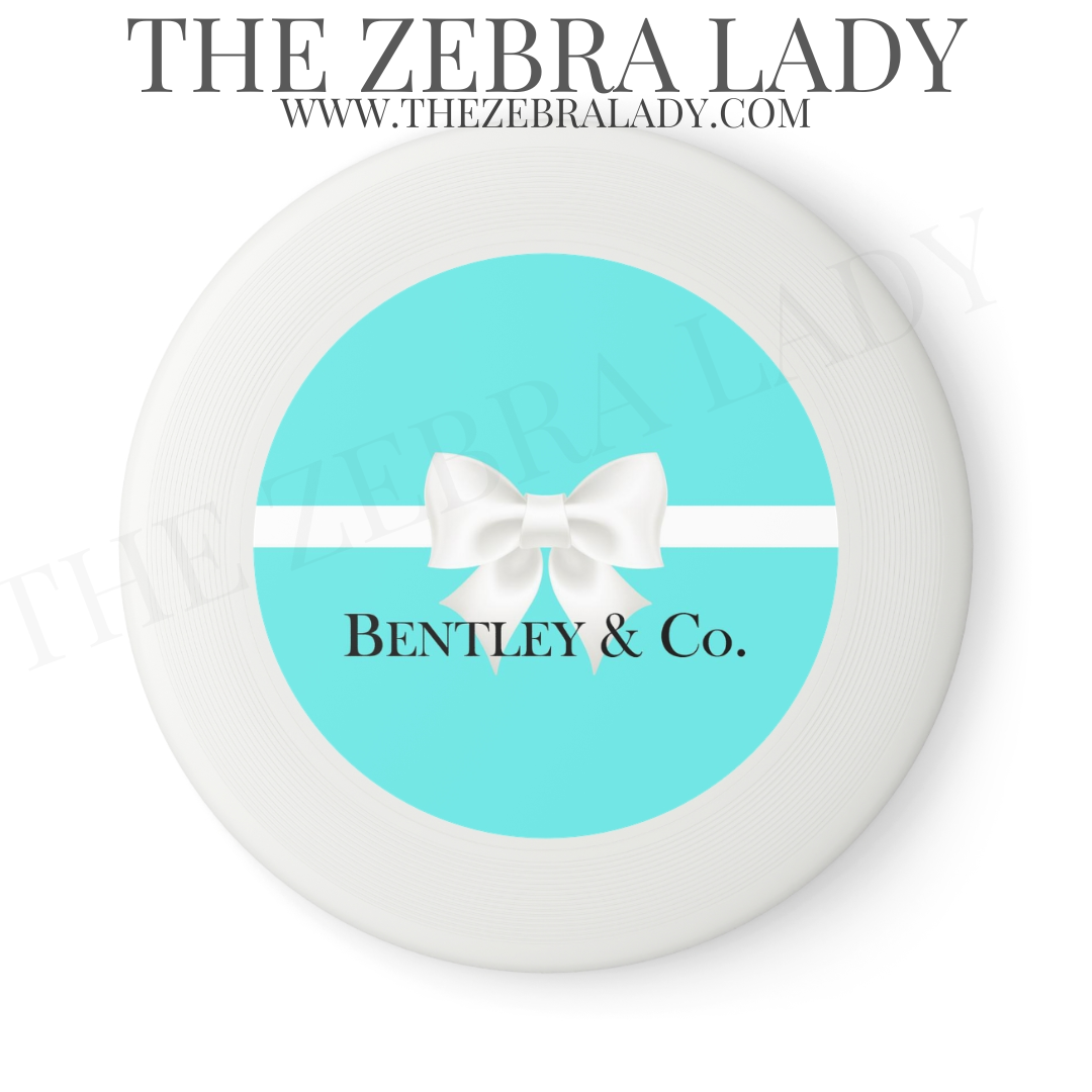 Personalized Breakfast at Tiffany's Wham-O Frisbee