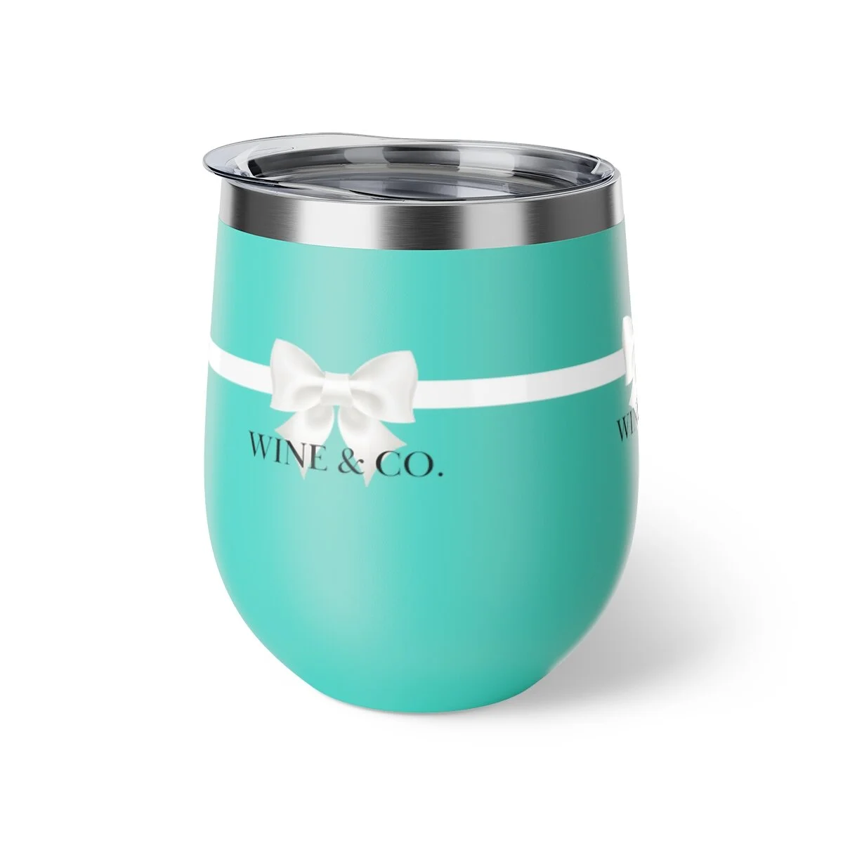 Wine & Co. Breakfast at Tiffany's Wine Champagne Tumbler Cup 12oz