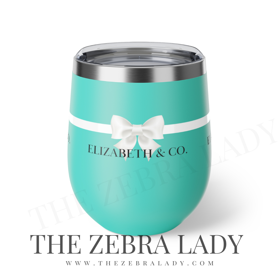 Wine Tumblers — THE ZEBRA LADY