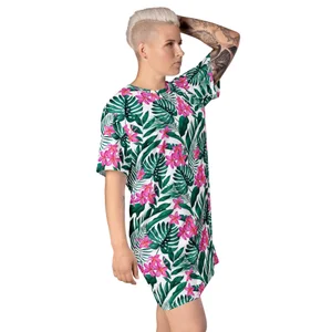 green emerald velvet dress Fione Shirt Dress In Green With Pink Floral – St Frock