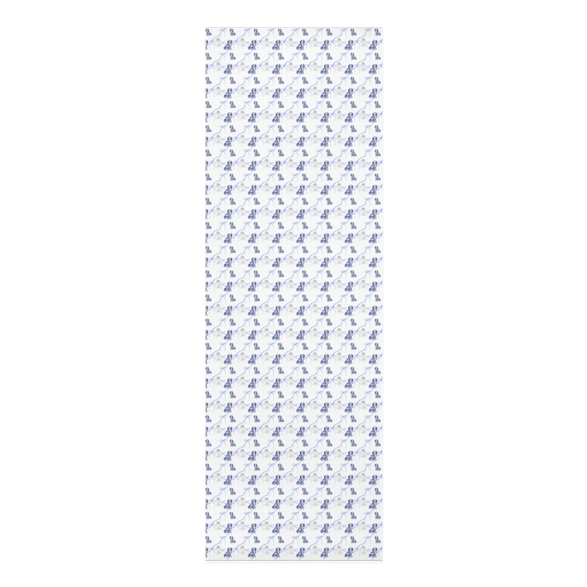 Chinoiserie Mini Staffordshire dogs Foam Yoga Mat