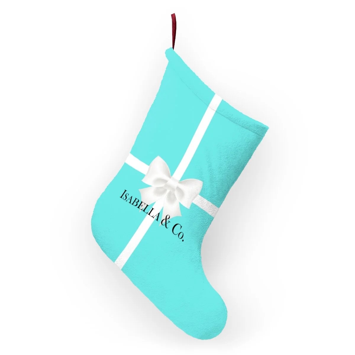 Breakfast at Tiffany's Personalized Christmas Stockings