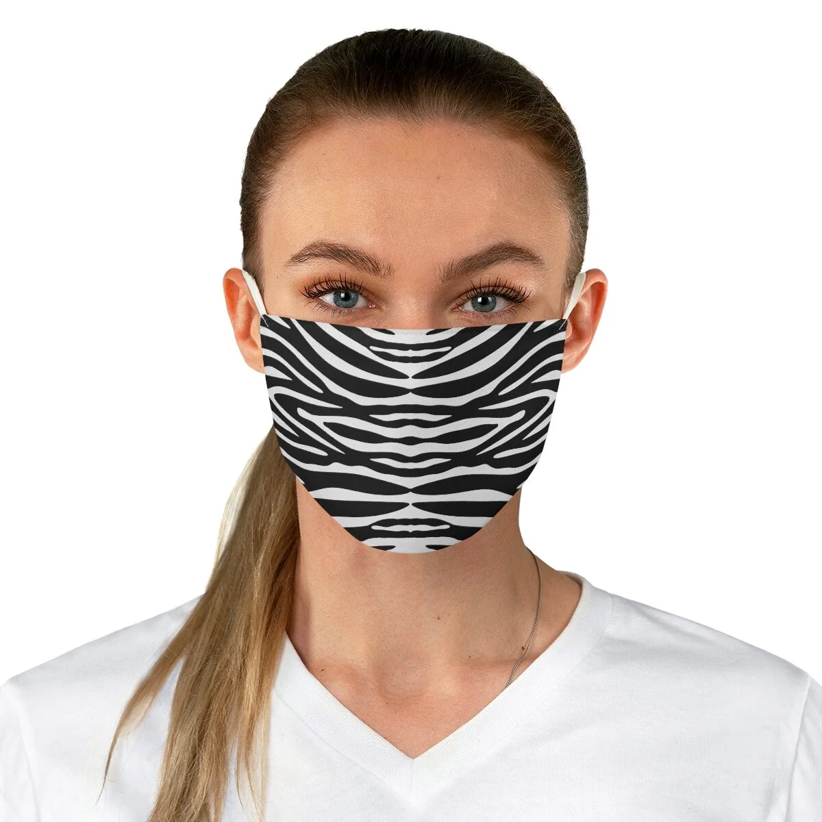 Fashion Zebra Face Mask