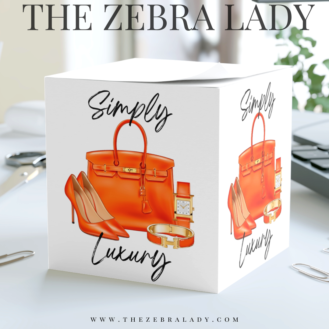 Note Cubes — THE ZEBRA LADY