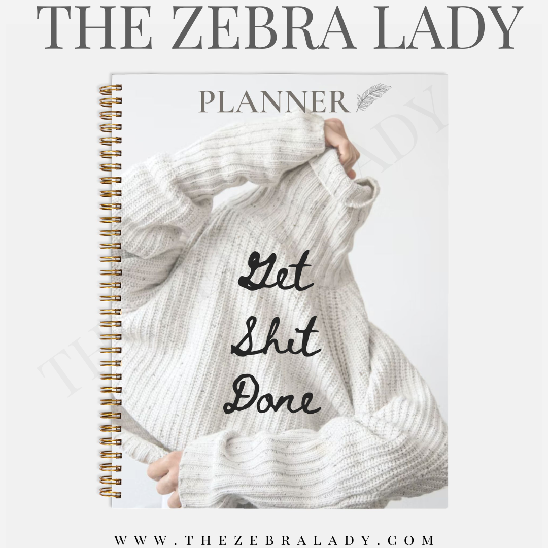 Get Shit Done 8.5x11 Hardcover Planner