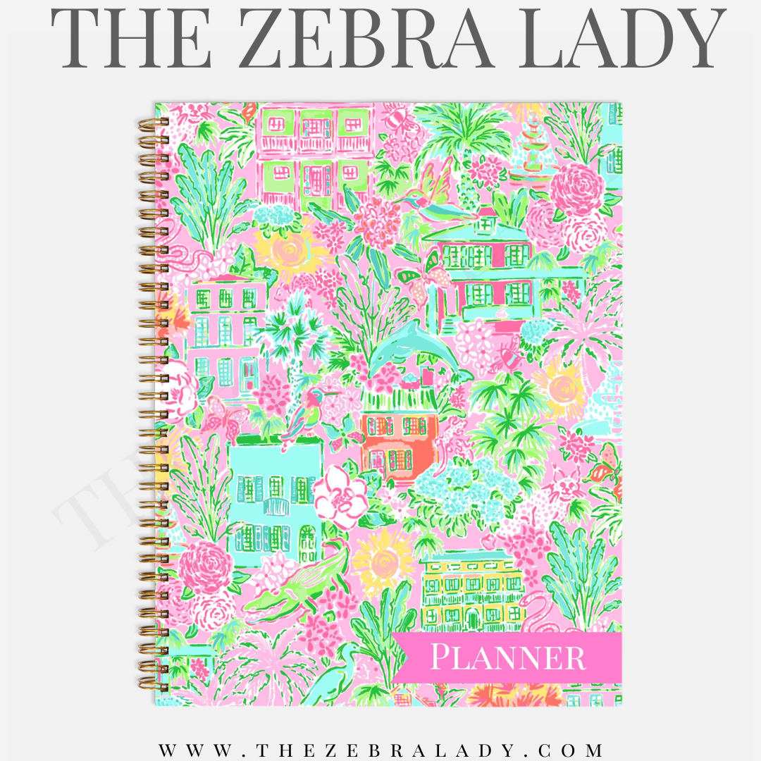 Preppy Charleston 8.5x11 Hardcover Planner