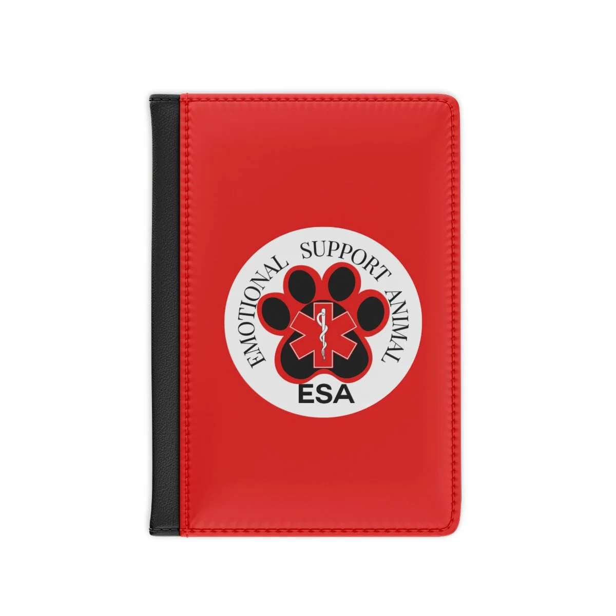 ESA Emotional Support Animal Pet Passport Cover   Thezebralady.com