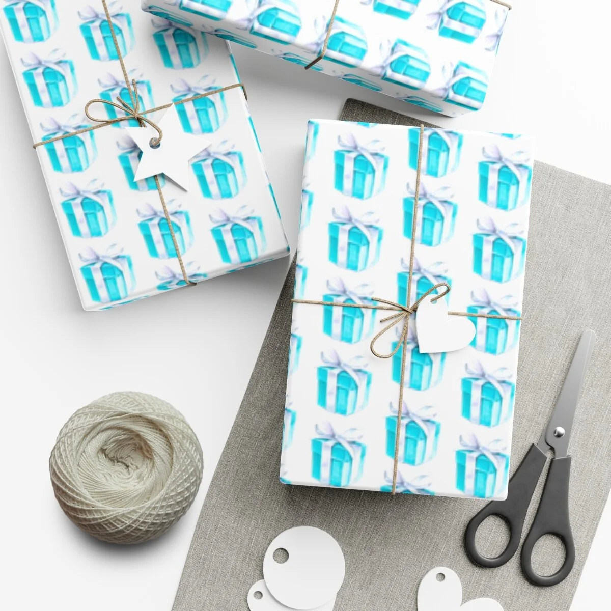 Breakfast at Tiffany's Little Blue Gift Box Gift Wrap