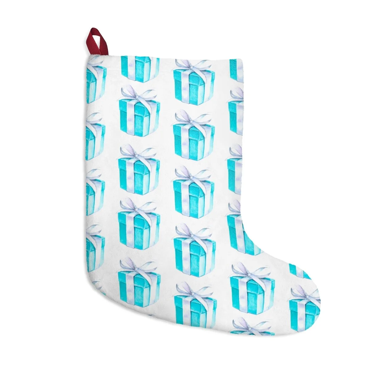 Breakfast at Tiffany's Little Blue Box Christmas Stockings
