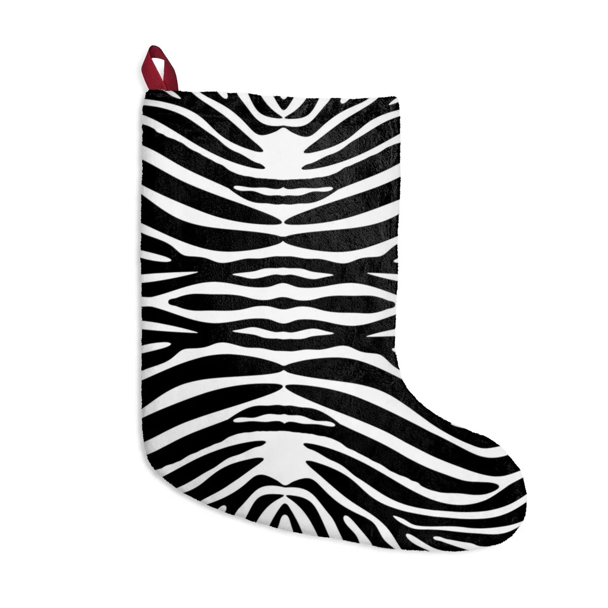 Wild Zebra Christmas Stockings TheZebraLady.com