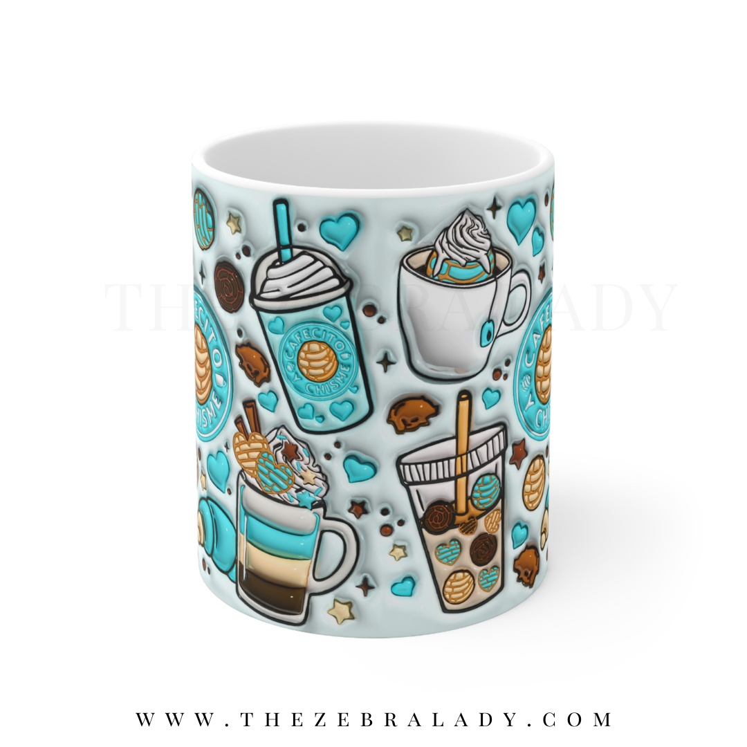 Aqua cafecito pandulce mug side.png