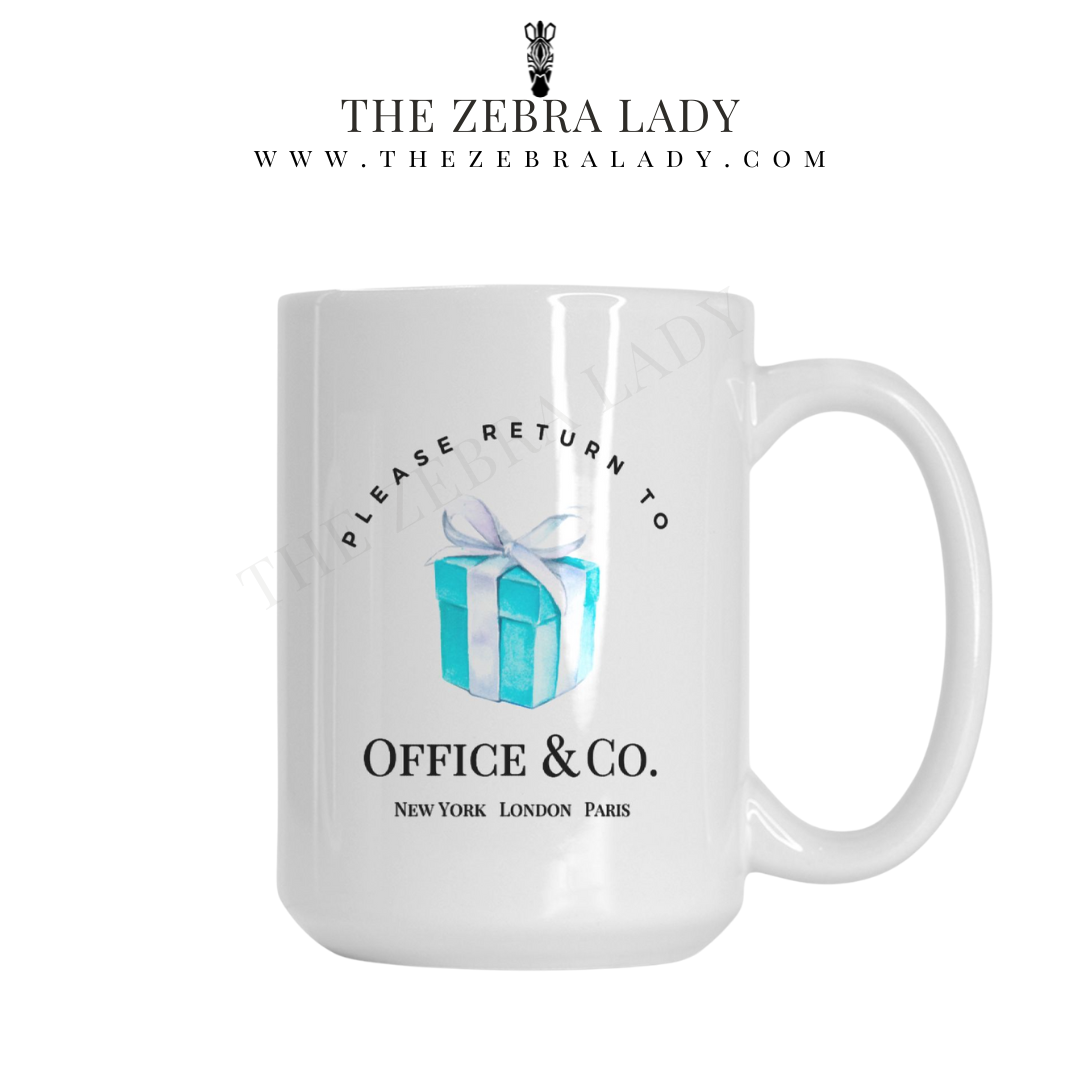 Office & Co. Breakfast at Tiffany's Coffee Mug 11 oz or 15 oz