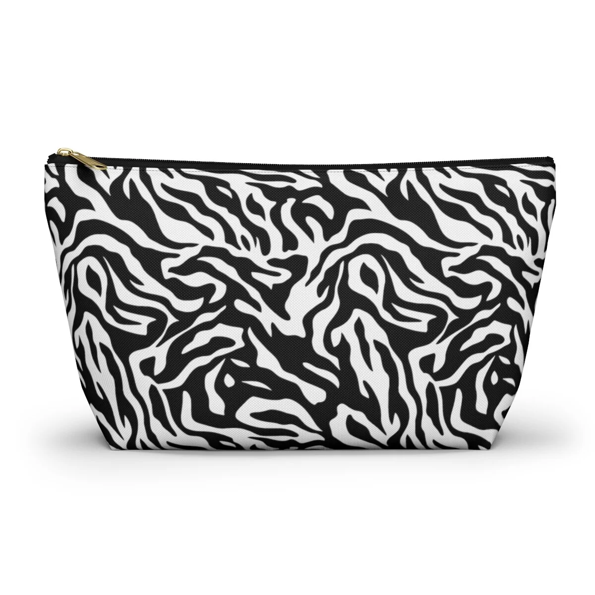Fashion Zebra Accessory Pouch w T-bottom