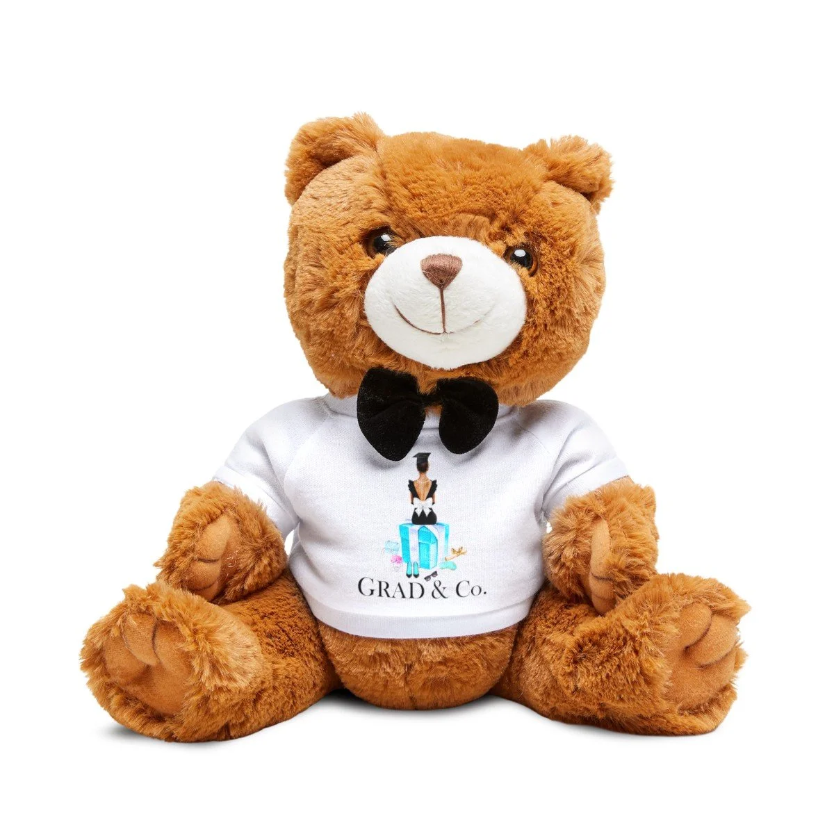 Breakfast at Tiffany's  Girl Graduate Teddy Bear with T-Shirt