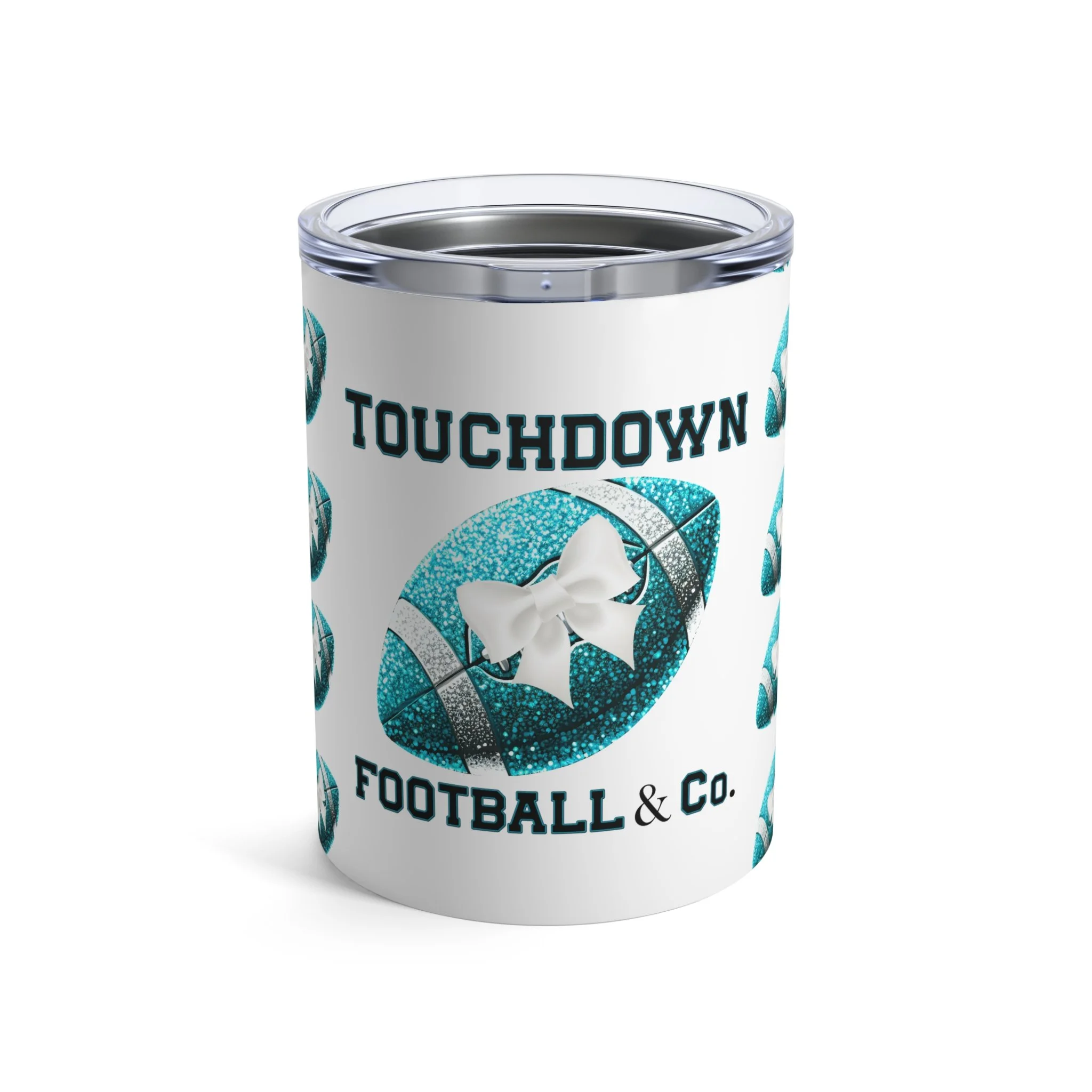 Football and Co Breakfast at Tiffany's Touchdown Tumbler 10oz