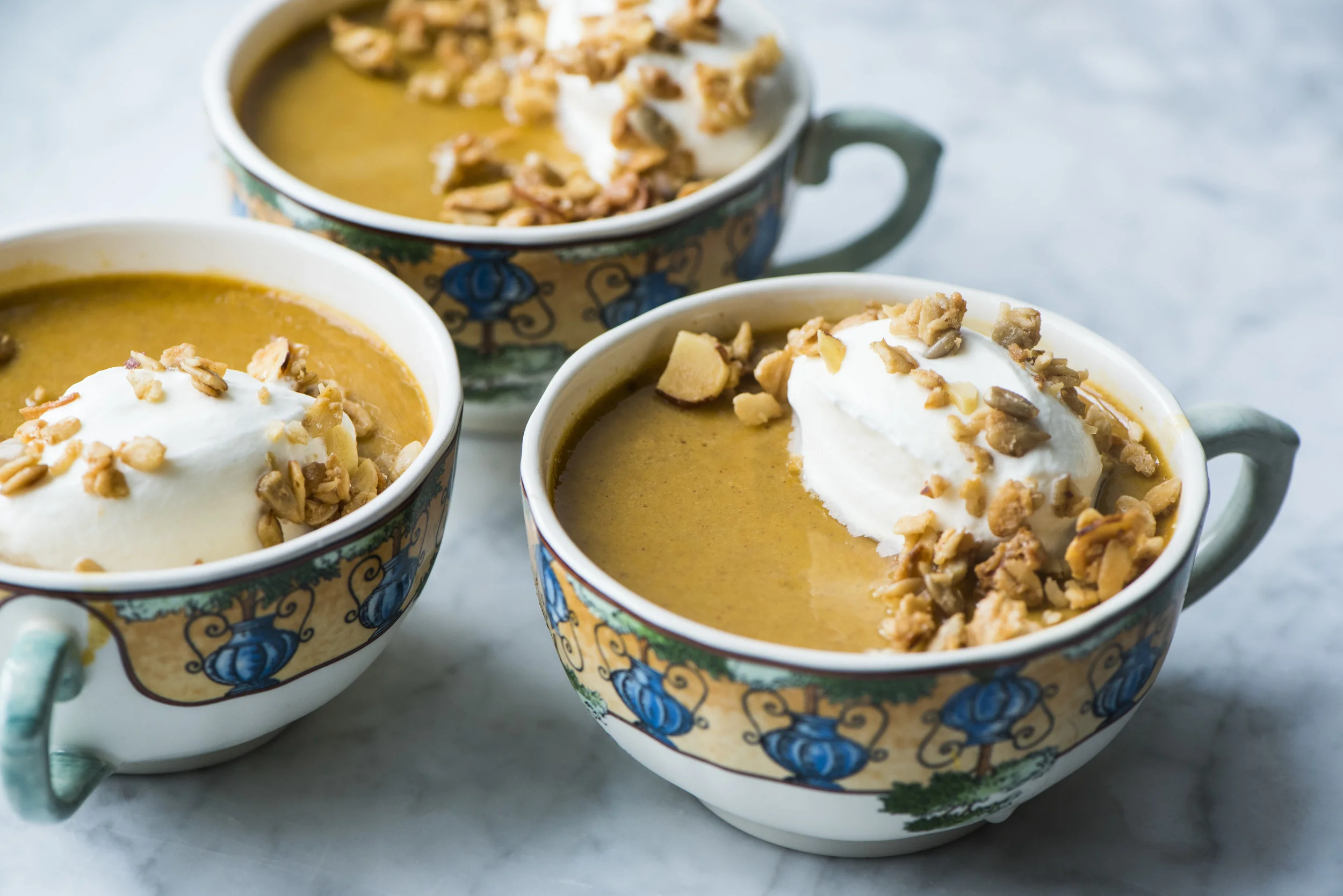 pumpkin pots de crème 