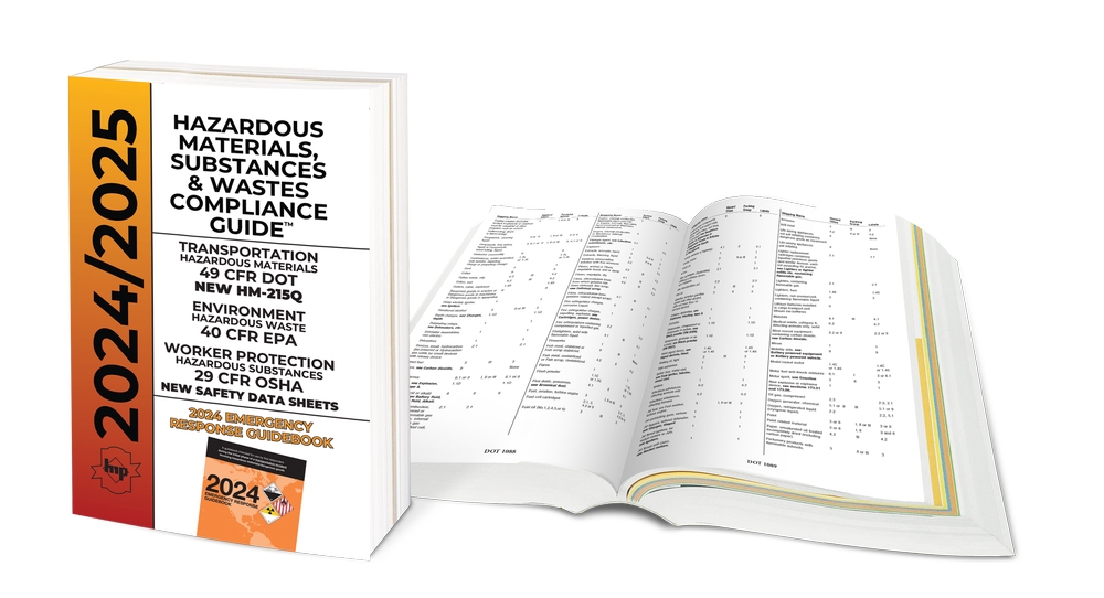 2024/2025 Hazardous Materials, Substances and Wastes Compliance 