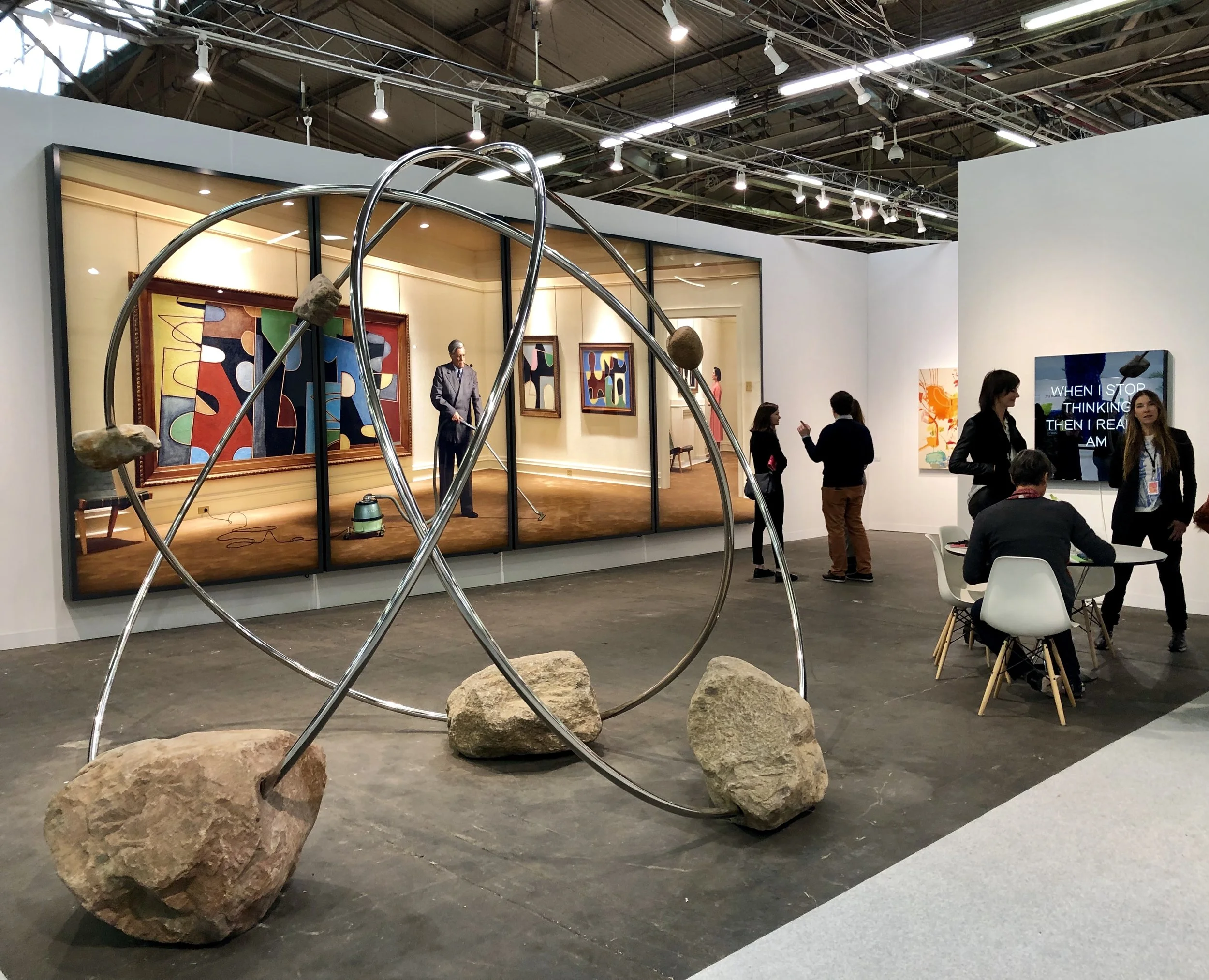 303 Gallery's Booth, photograph by Amie Potsic