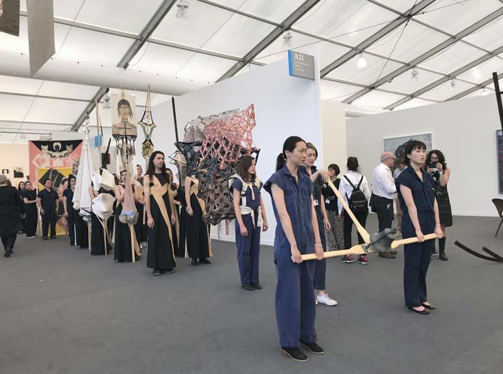 Procession performance.