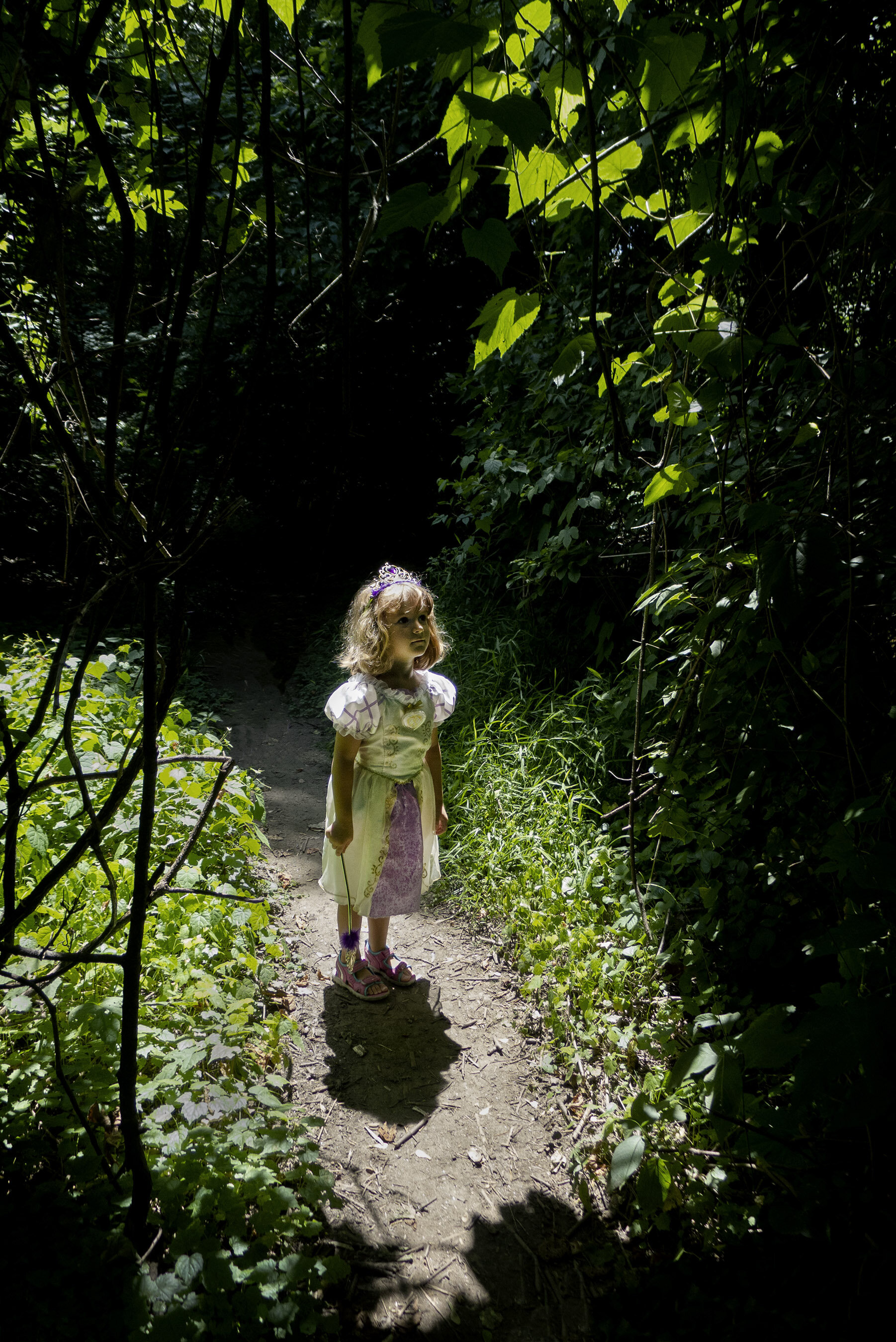 © Amie Potsic, Girl in the Garden #2, Archival Pigment Print, 33” x 22”, 2019