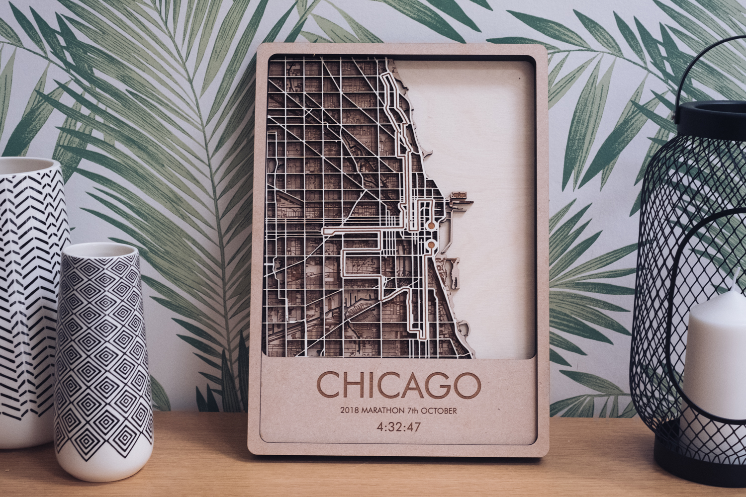 Chicago Marathon Laser Cut Map (2 of 15).jpg