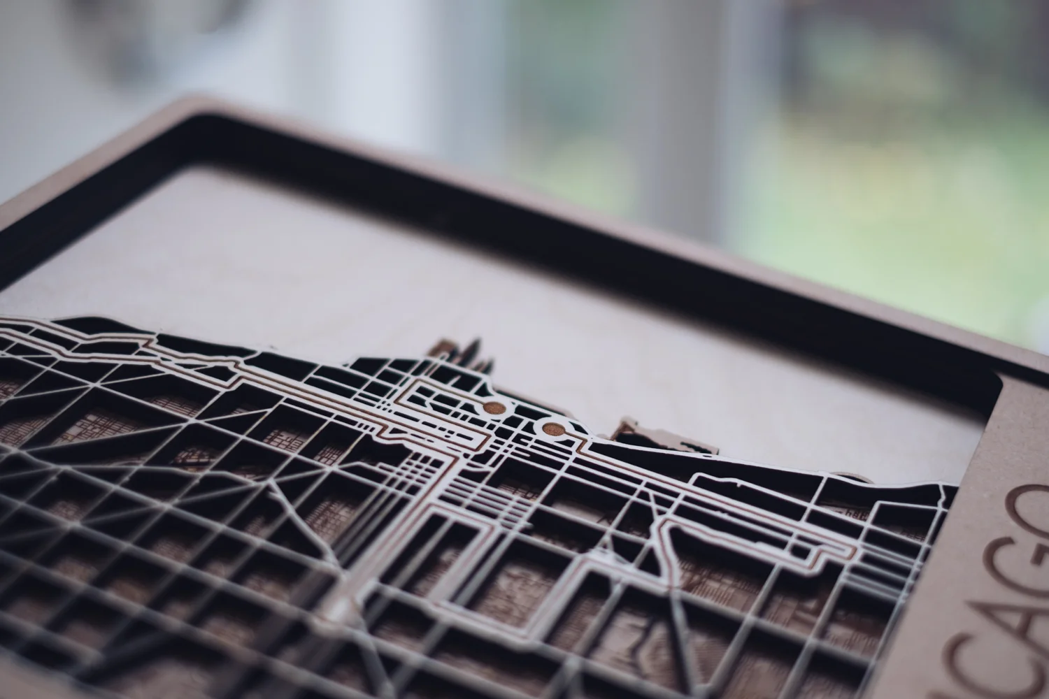 Chicago Marathon Laser Cut Map (11 of 15).jpg