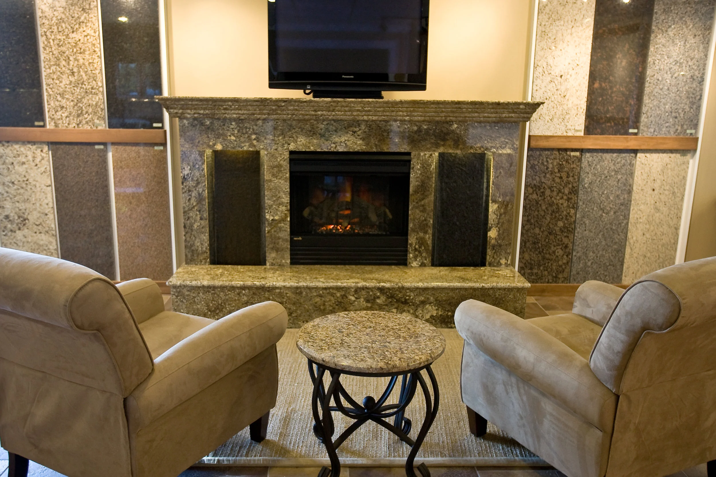 Granite Fireplace Options
