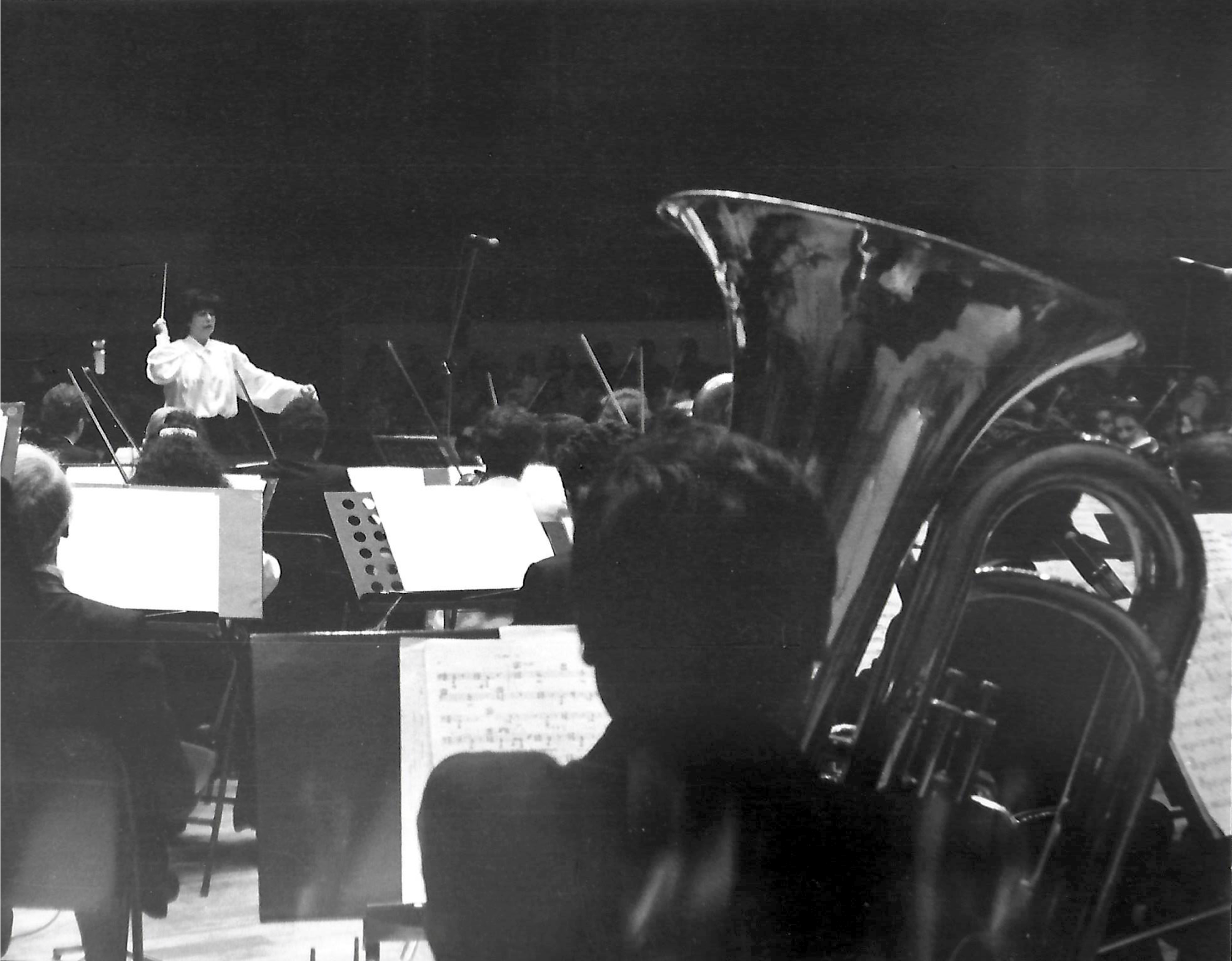 Bogota Philharmonic at the Leon de Greiff Hall, Bogota. Photo by Maldonado