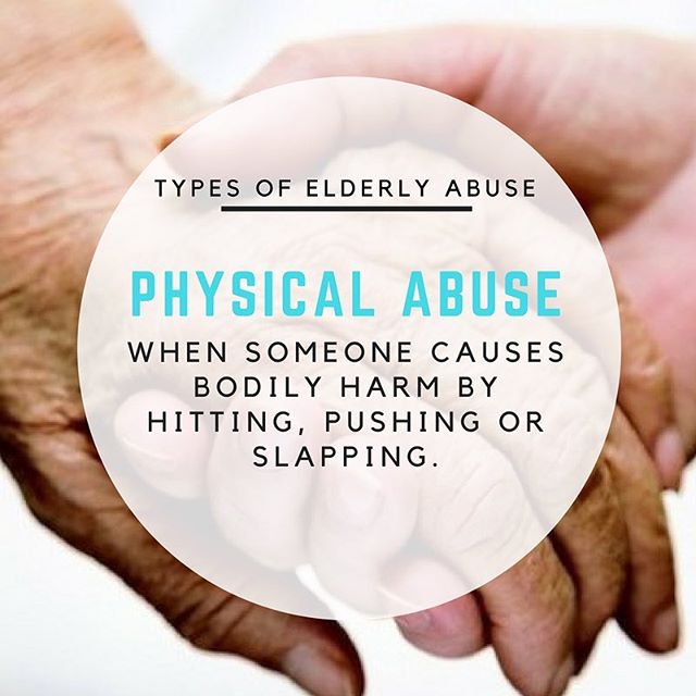 Physical abuse is a common form of elderly abuse. .
.
.
#elderabuse #eldercare #caregivers #caregiversupport #agingcare #healthyaging #agingprocess