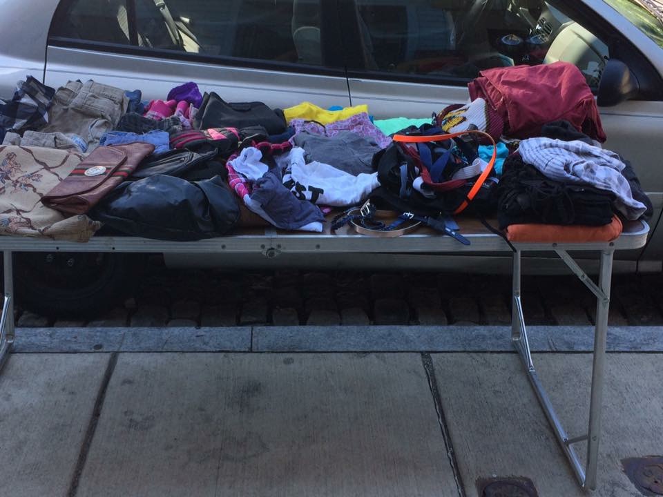 Free Clothing Give Away