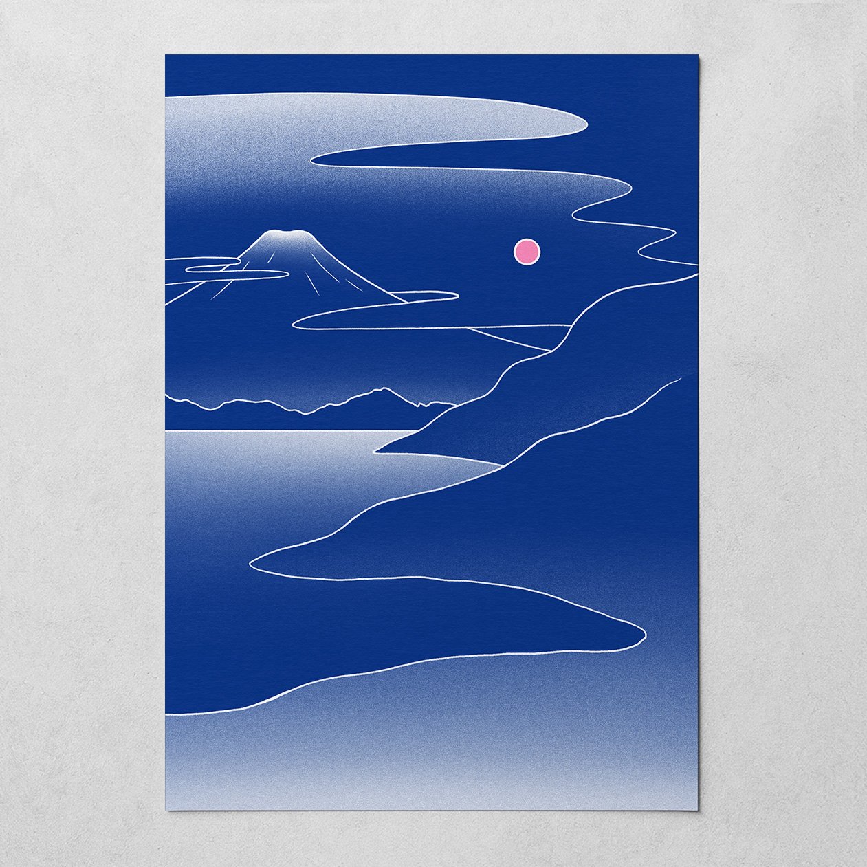 Kawaguchiko Lake print ben craven.jpg