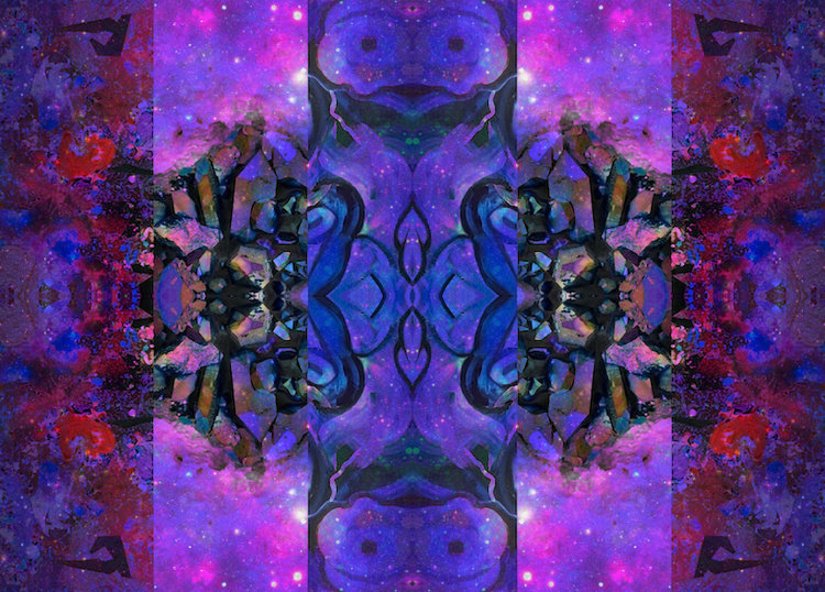 Cosmic Flag of Mary J. Saran Parallel Universe