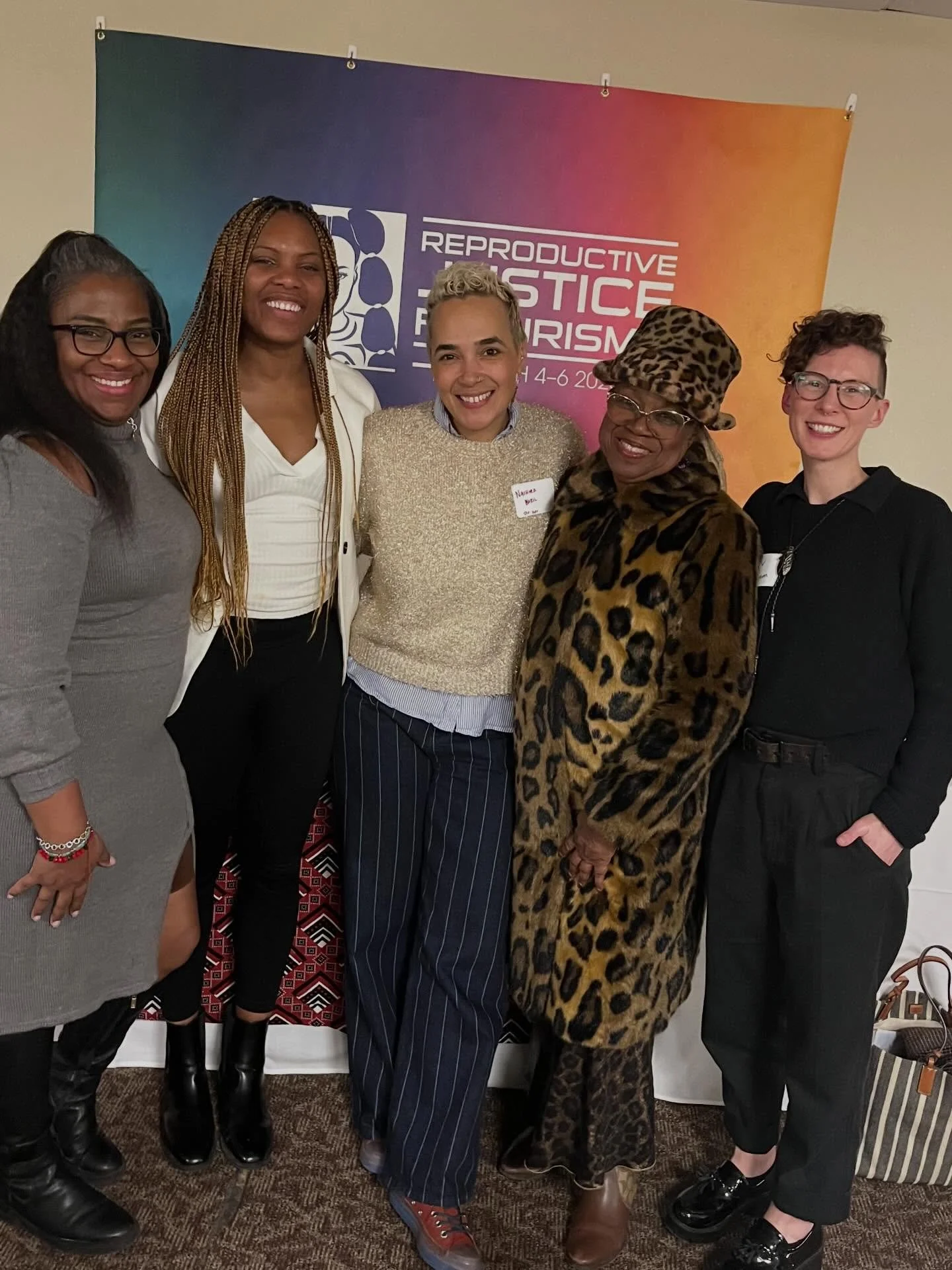 In early March, we marveled and conspired with some of the baddest minds at #reproductivejusticefuturisms @smithcollege. This thoughtfully curated gathering of radical thinkers is the brainchild of @iamjallicia and @lorettajross  We also got to drop 
