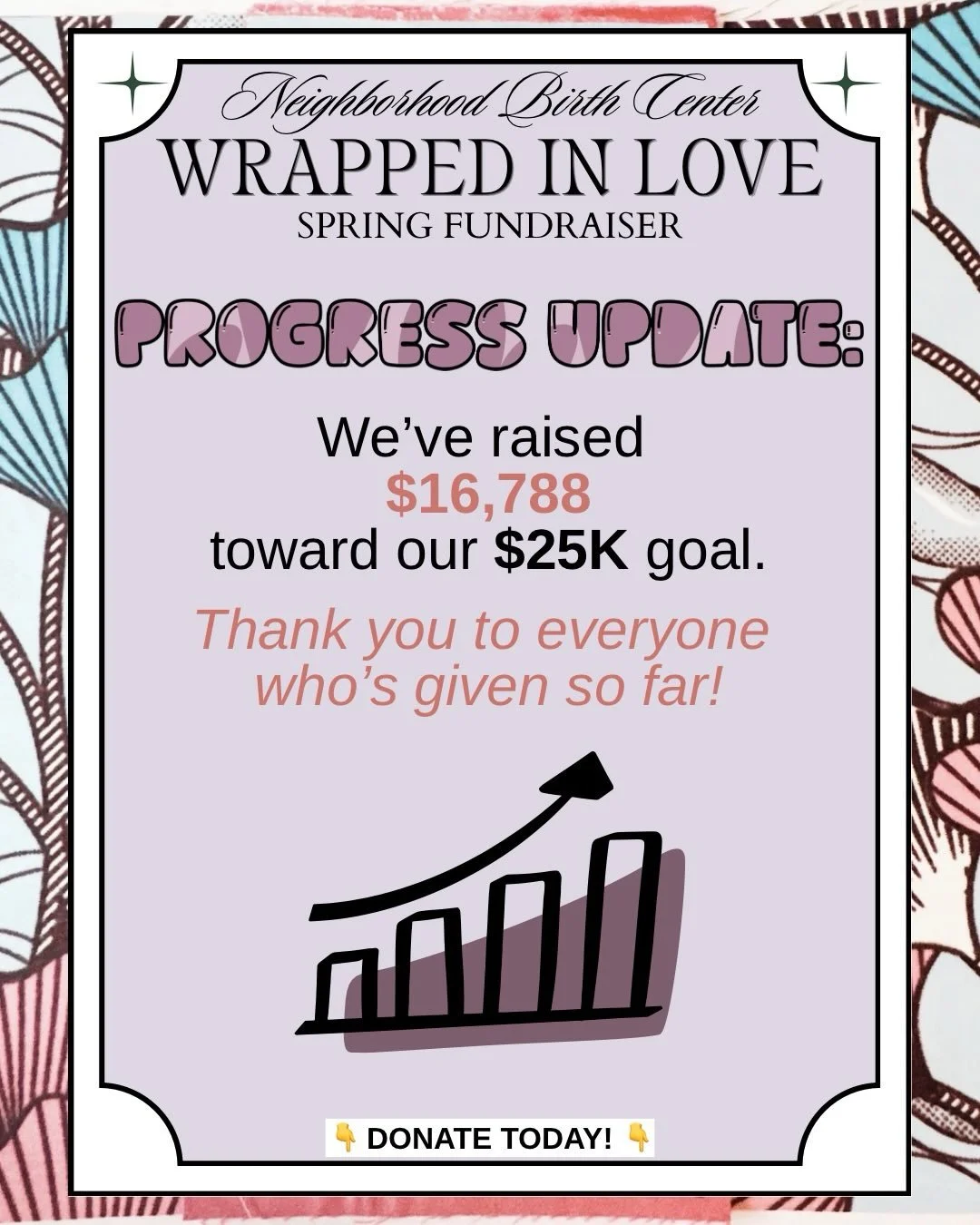 NBC fam! We&rsquo;re halfway through Wrapped in Love 💛
So far, we&rsquo;ve raised $16,788 of $25,000! 
That&rsquo;s not just a number&mdash;that&rsquo;s community in action.🙏🏽🙏🏽🙏🏽
Every single gift represents someone saying:
 &ldquo;I want to 