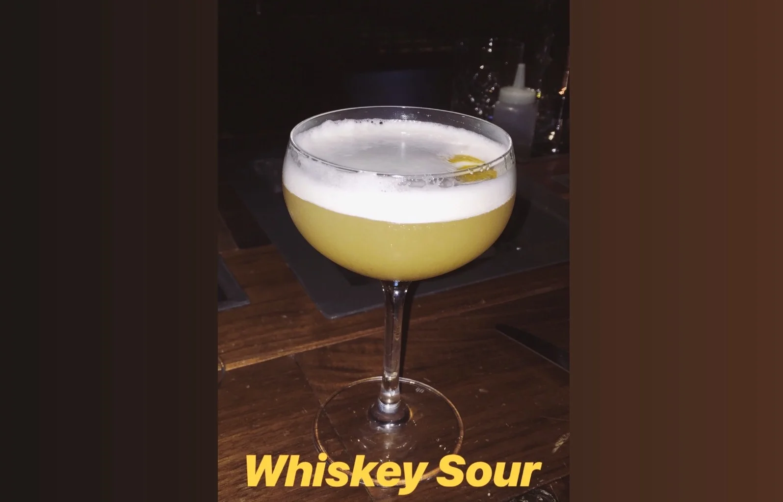 Whiskey Sour