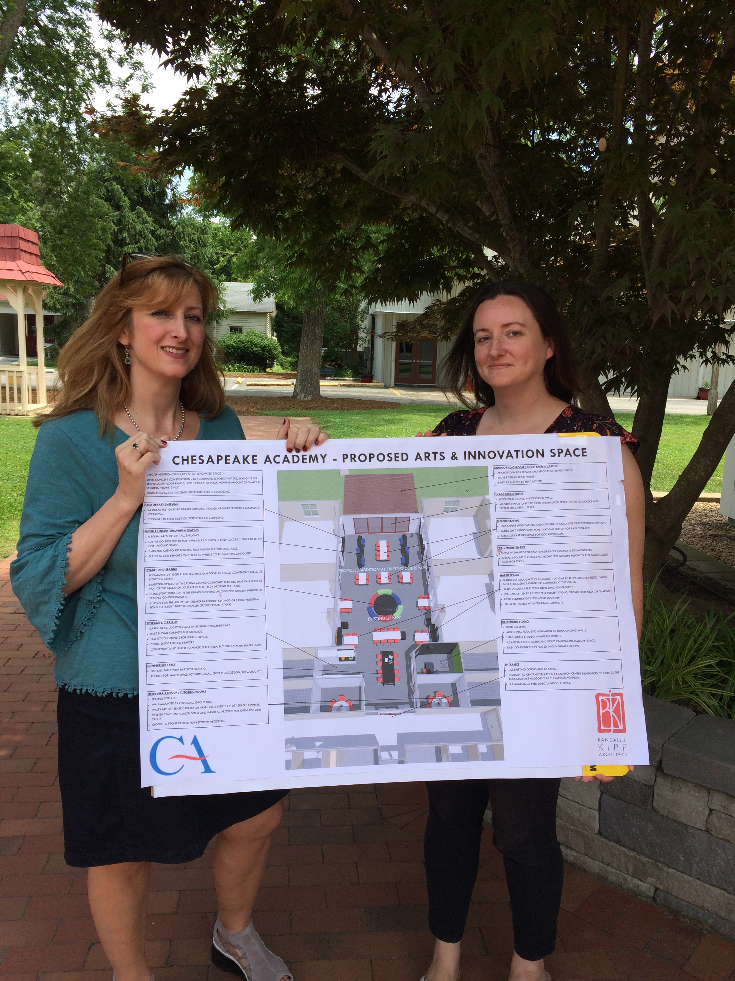 Chesapeake Academy's Arts & Innovation Space